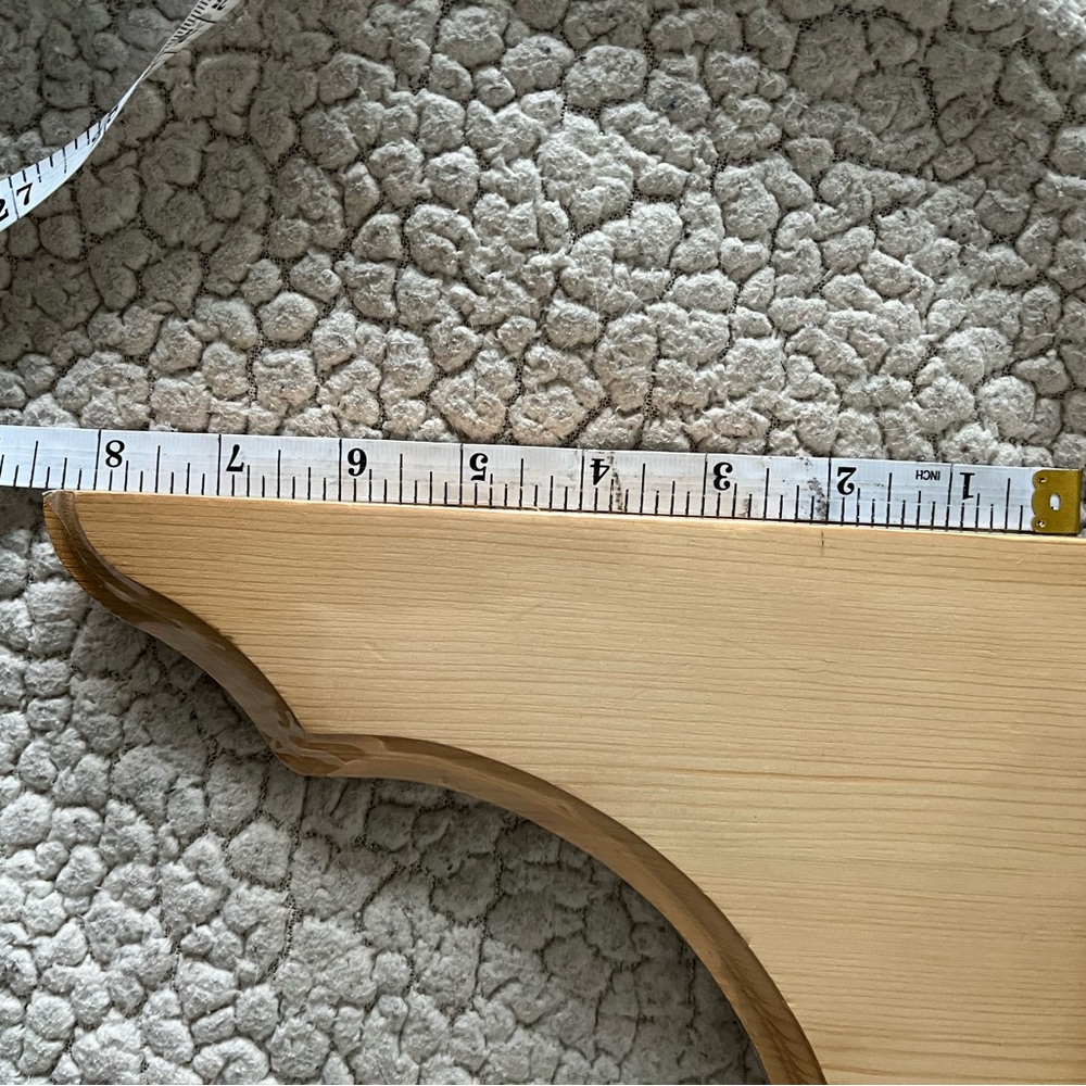 Natural Wood Wall Brackets - Picture 2 of 3